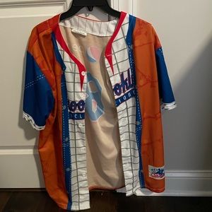 Back To The Future Marty McFly Jersey Brooklyn Cyclones SGA BTTF Brooklyn Jersey